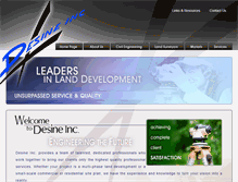 Tablet Screenshot of desineinc.com